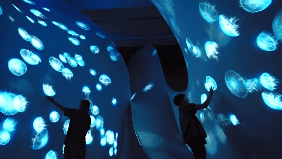 雷達互動觸摸投影墻-墻面感應(yīng)互動投影系統(tǒng)