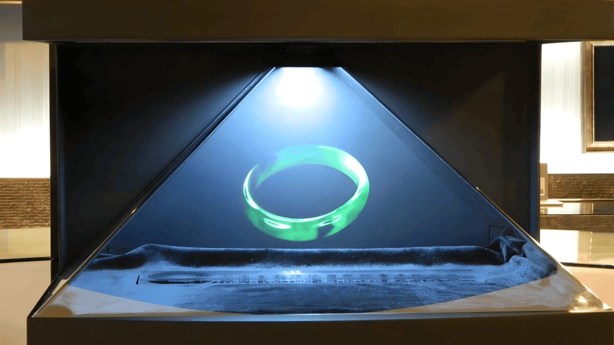 270度全息展示柜-270°全息投影展示展覽柜