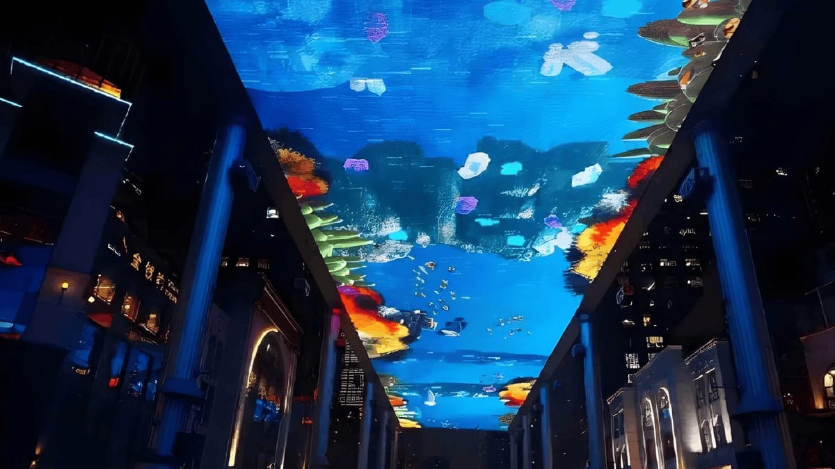 天幕投影系統-全息天幕投影