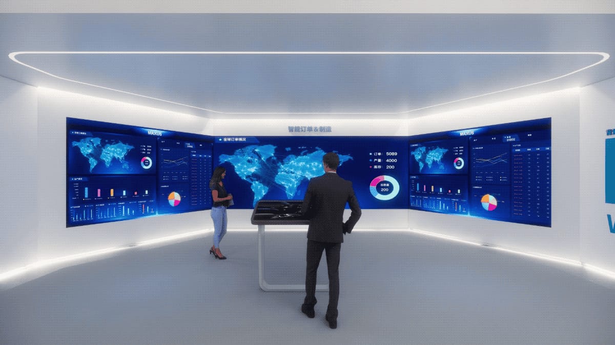 智能汽車公司科技展廳設(shè)計