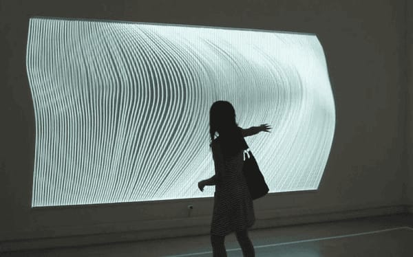 墻面藝術科技展示與人機互動體驗